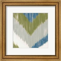 Framed 'Zigs N Zags IV' border=