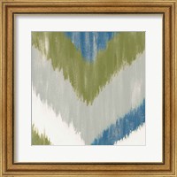 Framed 'Zigs N Zags IV' border=