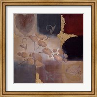 Framed Autumn Accent Floral II