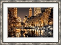 Framed Central Park Glow