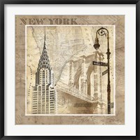 Framed New York Serenade