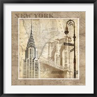 New York Serenade Framed Print