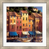 Framed Portofino Waterfront