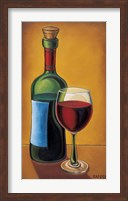 Framed Red Wine