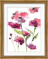Framed Razzleberry Blossoms
