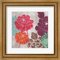 Framed Peony Patterns I