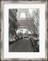 Framed Street View of ""La Tour Eiffel""