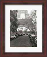 Framed Street View of ""La Tour Eiffel""