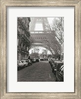 Framed Street View of ""La Tour Eiffel""