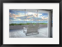 Framed Swing At The Beach