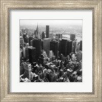Framed Manhattan and the Hudson