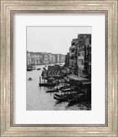 Framed Array of Boats, Venice