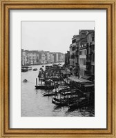 Framed Array of Boats, Venice
