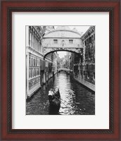 Framed Venice Canal