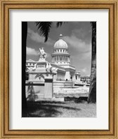 Framed Capitol Building Havana Cuba
