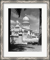 Framed Capitol Building Havana Cuba