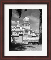 Framed Capitol Building Havana Cuba