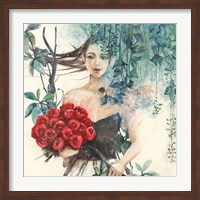 Framed Fairy of the Roses (detail)