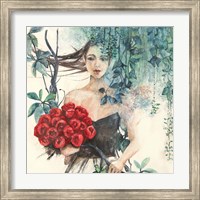 Framed Fairy of the Roses (detail)