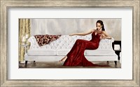 Framed Red Gala