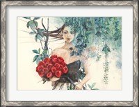 Framed Fairy of the Roses