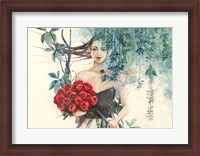 Framed Fairy of the Roses