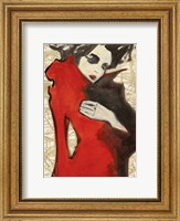 Framed Feminine Red (detail)