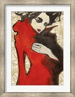 Framed Feminine Red (detail)