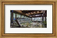 Framed Abandoned Resort Pool, Upstate NY (detail)