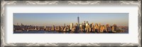 Framed Manhattan and One WTC