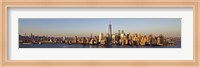 Framed Manhattan and One WTC