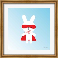 Framed Rabbit Super Hero