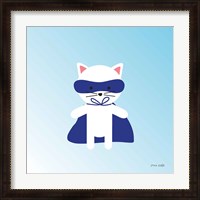 Framed Cat Super Hero