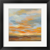 Framed High Desert Sky II Blue