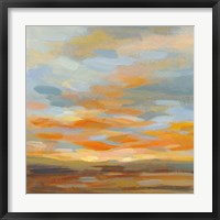 Framed High Desert Sky II Blue