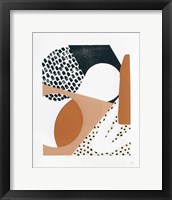 Luminous Tumble I Warm Framed Print