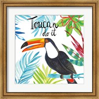 Framed Tropicana II Toucan