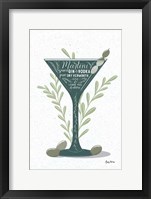 Fruity Cocktails III Framed Print