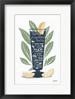 Fruity Cocktails II Framed Print