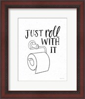 Framed Bathroom Puns V