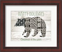 Framed Nordic Holiday II Neutral