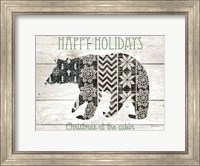 Framed Nordic Holiday II Neutral