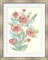 Framed Camellia Bouquet II