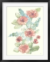 Framed Camellia Bouquet I