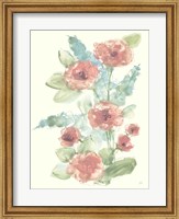 Framed Camellia Bouquet I