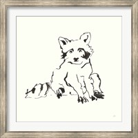 Framed Line Raccoon