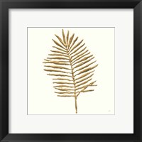 Framed 'Gilded Palm II' border=