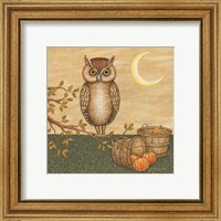Framed 'Halloween Owl' border=