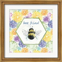 Framed Bee Harmony VII