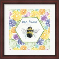 Framed Bee Harmony VII